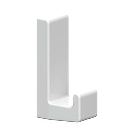 Enkelkrok Normbau Nylon Mörkgrå 70*35 mm Dold montering