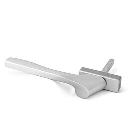 Fönsterhandtag vänster, silver sprint 8x60mm