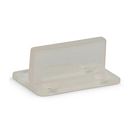 Golvstyrning 45x28mm, plast