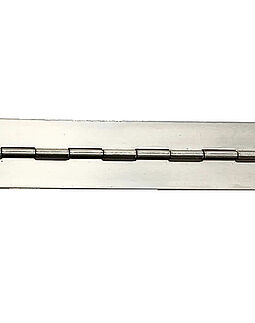 Pianogångjärn 60*1,5 mm Rostfritt syrafast (316) utan hål tråd 3 mm, l=3500 mm