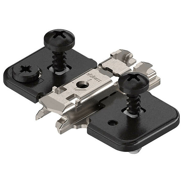 Monteringsplatta Blum 174H7100E Onyx svart