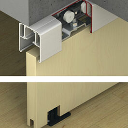 Skjutdörrbeslag Slido 80 kg med Soft Close