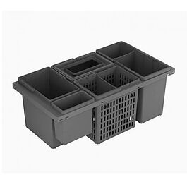 Källsortering Cube Basic Eco 800, 5 kärl