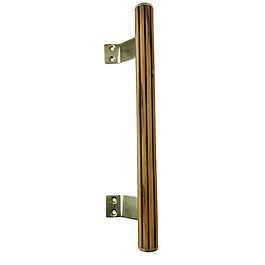 Draghandtag 1108 teak/mässing L=400 mm