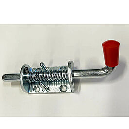 Kolvregel med spärr 75x40mm fjädrande elförzinkad