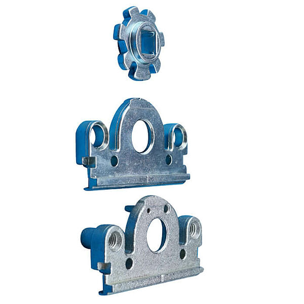 Låshus Aubi med dorn 15,5. Reparationskit