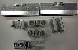 Skjutdörrbeslag Porta 100 Glas 8-12,7 mm Max 100 kg