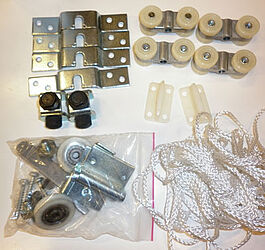 Skjutdörrbeslag Porta 100 Sync