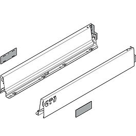 Lådsida Tandembox 378M5502SA höger+väster WA/Grå inkl, täckbrickor