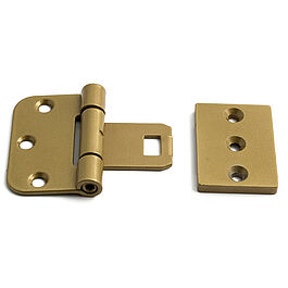 Innerdörrggj 2465 Guldepoxy inkl. fästplatta och skruv 2st/förp