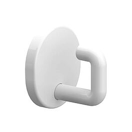 Enkelkrok Normbau Nylon Vit 58*48*10 mm Dold montering
