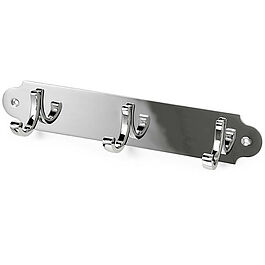 Kroklist 3-krok Zink förkromad 245*45 mm