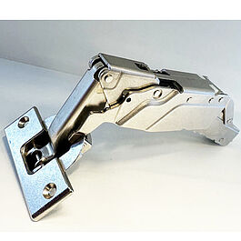 Skåpsgångjärn vidvinkel 160° Tiomos, Grass Heltäckande Soft-Close